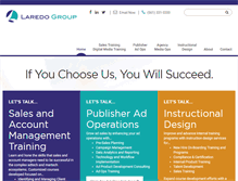 Tablet Screenshot of laredogroup.com